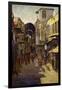 Entrance to Souk (Market), Damascus, Syria, C. 1901-N. Jafari-Framed Giclee Print