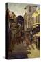 Entrance to Souk (Market), Damascus, Syria, C. 1901-N. Jafari-Stretched Canvas