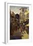 Entrance to Souk (Market), Damascus, Syria, C. 1901-N. Jafari-Framed Giclee Print