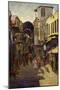 Entrance to Souk (Market), Damascus, Syria, C. 1901-N. Jafari-Mounted Giclee Print