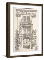 Entrance to St Florian Monastery in Vienna, Austria-null-Framed Giclee Print