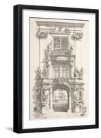 Entrance to St Florian Monastery in Vienna, Austria-null-Framed Giclee Print