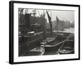 Entrance to St Katharine's Dock, London, C1925-null-Framed Photographic Print