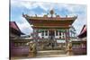 Entrance to Tengboche Monastery, Nepal.-Lee Klopfer-Stretched Canvas