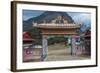 Entrance to Tengboche Monastery, Nepal.-Lee Klopfer-Framed Photographic Print