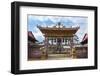 Entrance to Tengboche Monastery, Nepal.-Lee Klopfer-Framed Photographic Print