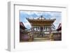 Entrance to Tengboche Monastery, Nepal.-Lee Klopfer-Framed Photographic Print