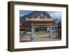 Entrance to Tengboche Monastery, Nepal.-Lee Klopfer-Framed Photographic Print