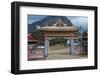 Entrance to Tengboche Monastery, Nepal.-Lee Klopfer-Framed Photographic Print