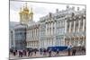 Entrance to the Catherine Palace, Tsarskoe Selo, St. Petersburg, Russia, Europe-Michael-Mounted Photographic Print