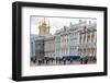 Entrance to the Catherine Palace, Tsarskoe Selo, St. Petersburg, Russia, Europe-Michael-Framed Photographic Print