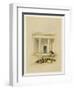 Entrance to the Caves of Bani Hasan, from "Egypt and Nubia", Vol.1-David Roberts-Framed Giclee Print