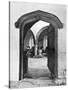 Entrance to the Chapel, Haddon Hall, Derbyshire, 1924-1926-null-Stretched Canvas