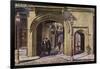 Entrance to the Charterhouse-Charles Edwin Flower-Framed Giclee Print