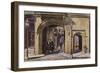 Entrance to the Charterhouse-Charles Edwin Flower-Framed Giclee Print