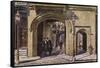 Entrance to the Charterhouse-Charles Edwin Flower-Framed Stretched Canvas