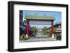 Entrance to the Chinese Quarter, Noumea, New Caledonia, Pacific-Michael Runkel-Framed Photographic Print