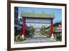 Entrance to the Chinese Quarter, Noumea, New Caledonia, Pacific-Michael Runkel-Framed Photographic Print