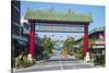 Entrance to the Chinese Quarter, Noumea, New Caledonia, Pacific-Michael Runkel-Stretched Canvas