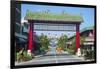 Entrance to the Chinese Quarter, Noumea, New Caledonia, Pacific-Michael Runkel-Framed Photographic Print