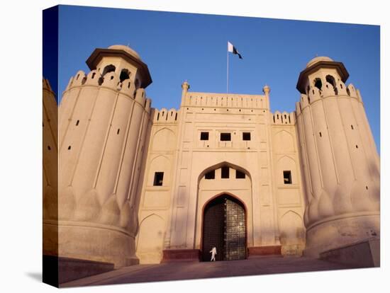 Entrance to the City Fort Built by the Moghuls Between 1524 and 1764, Lahore City, Punjab, Pakistan-Alain Evrard-Stretched Canvas