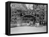 Entrance to the Coaster Dips, the Roller Coaster at the Glen Echo Park, Maryland, 1909-1932-null-Framed Stretched Canvas