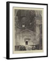 Entrance to the Council Hall-null-Framed Giclee Print