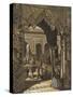 Entrance to the Court of Lions, the Alhambra Court, Crystal Palace, Sydenham, London-null-Stretched Canvas