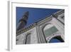 Entrance to the Courtyard, with Minaret, Blue Mosque, Istanbul, Turkey, Western Asia-Martin Child-Framed Photographic Print