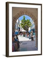 Entrance to the Essaouira's Old Medina-Matthew Williams-Ellis-Framed Photographic Print