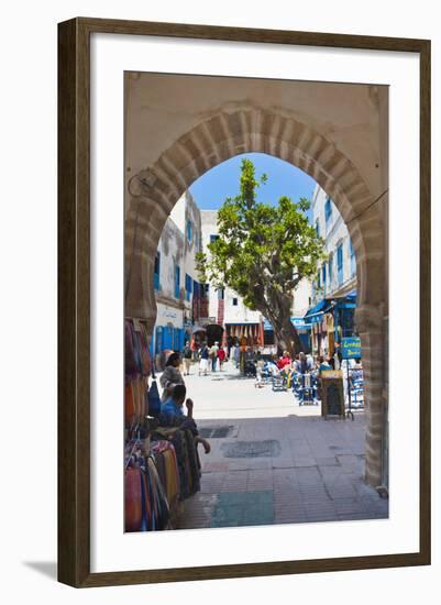 Entrance to the Essaouira's Old Medina-Matthew Williams-Ellis-Framed Photographic Print