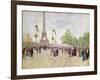 Entrance to the Exposition Universelle, 1889-Jean Béraud-Framed Giclee Print