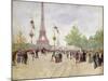 Entrance to the Exposition Universelle, 1889-Jean Béraud-Mounted Giclee Print