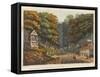 Entrance to the Foret De Soigne-James Rouse-Framed Stretched Canvas