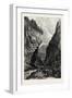 Entrance to the Gasteren Thal, Bernese Oberland, Berner Oberland, Switzerland, 19th Century-null-Framed Giclee Print