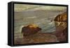 Entrance to the Golden Gate-Albert Bierstadt-Framed Stretched Canvas