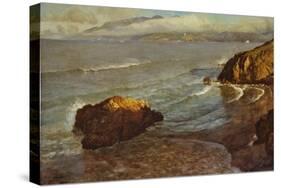 Entrance to the Golden Gate-Albert Bierstadt-Stretched Canvas