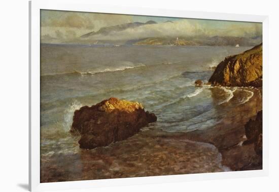 Entrance to the Golden Gate-Albert Bierstadt-Framed Art Print
