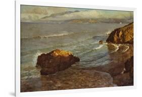 Entrance to the Golden Gate-Albert Bierstadt-Framed Art Print