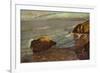 Entrance to the Golden Gate-Albert Bierstadt-Framed Premium Giclee Print