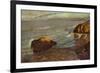 Entrance to the Golden Gate-Albert Bierstadt-Framed Premium Giclee Print