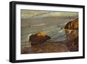 Entrance to the Golden Gate-Albert Bierstadt-Framed Art Print