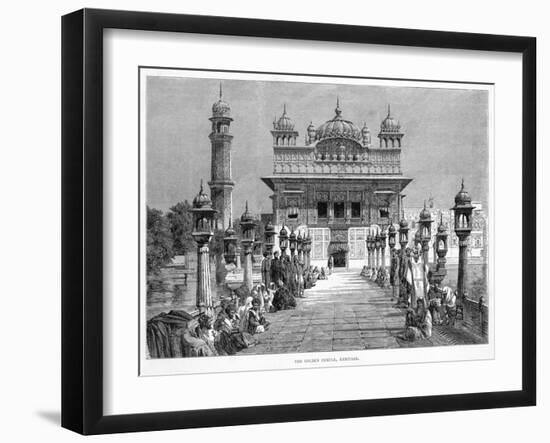 Entrance to the Golden Temple-null-Framed Art Print