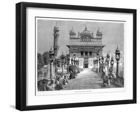 Entrance to the Golden Temple-null-Framed Art Print