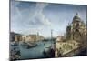 Entrance to the Grand Canal and Santa Maria Della Salute, Venice-Michele Marieschi-Mounted Giclee Print
