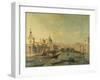 Entrance to the Grand Canal, Venice by Bernardo Bellotto-Bernardo Bellotto-Framed Giclee Print