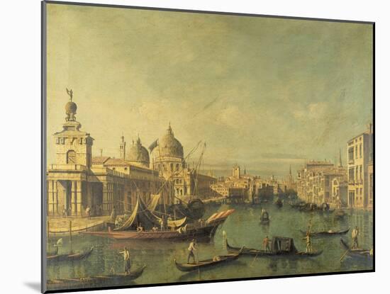 Entrance to the Grand Canal, Venice by Bernardo Bellotto-Bernardo Bellotto-Mounted Giclee Print