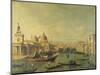 Entrance to the Grand Canal, Venice by Bernardo Bellotto-Bernardo Bellotto-Mounted Giclee Print