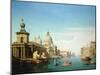 Entrance to the Grand Canal, Venice, with the Church of Santa Maria Della Salute-Jules Romain Youant-Mounted Giclee Print