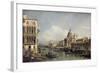 Entrance to the Grand Canal, Venice-Bernardo Bellotto-Framed Giclee Print